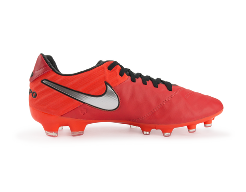 Nike Men's Tiempo Legacy II FG Light Crimson/Metallic Silver/Total Crimson