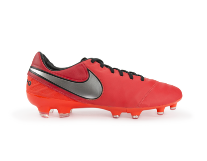 Nike Men's Tiempo Legacy II FG Light Crimson/Metallic Silver/Total Crimson