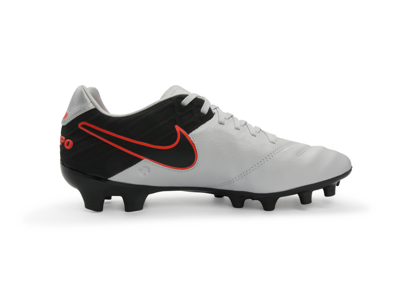 Nike Men's Tiempo Mystic V FG Pure Platinum/Black/Hyper Orange