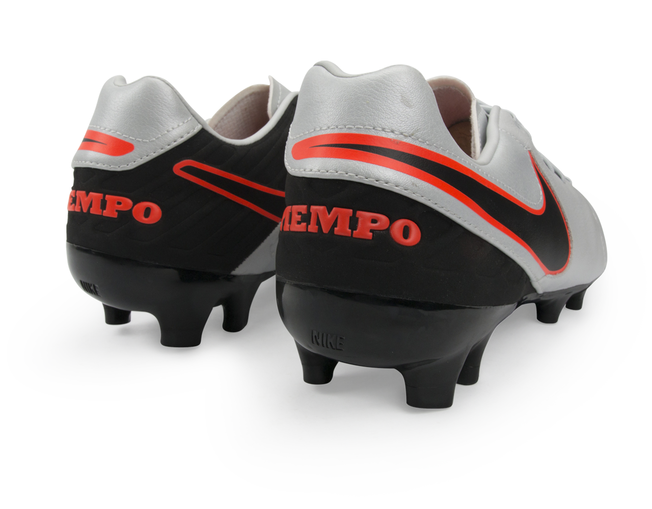 Nike Men's Tiempo Mystic V FG Pure Platinum/Black/Hyper Orange