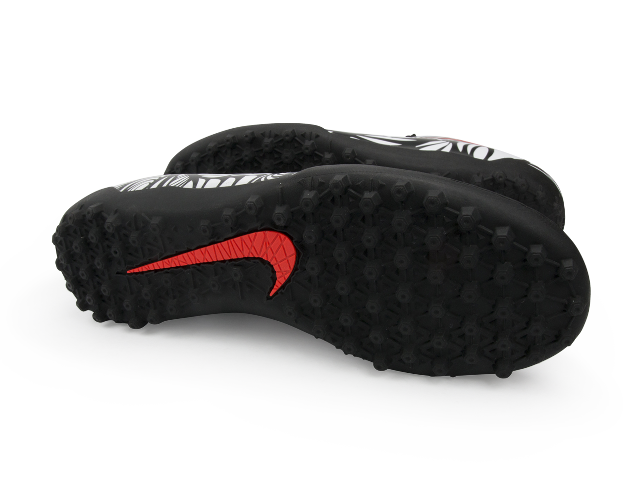 Nike Men's Hypervenom Phelon II NJR Turf Soccer Shoes Black/Bright Crimson/White