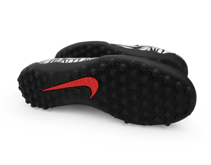 Nike Men's Hypervenom Phelon II NJR Turf Soccer Shoes Black/Bright Crimson/White