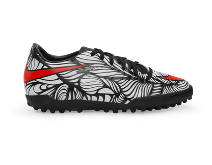 Nike Men's Hypervenom Phelon II NJR Turf Soccer Shoes Black/Bright Crimson/White