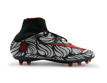 Nike Men's Hypervenom Phantom II NJR FG Black/Bright Crimson/White