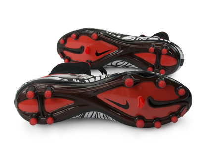 Nike Men's Hypervenom Phantom II NJR FG Black/Bright Crimson/White