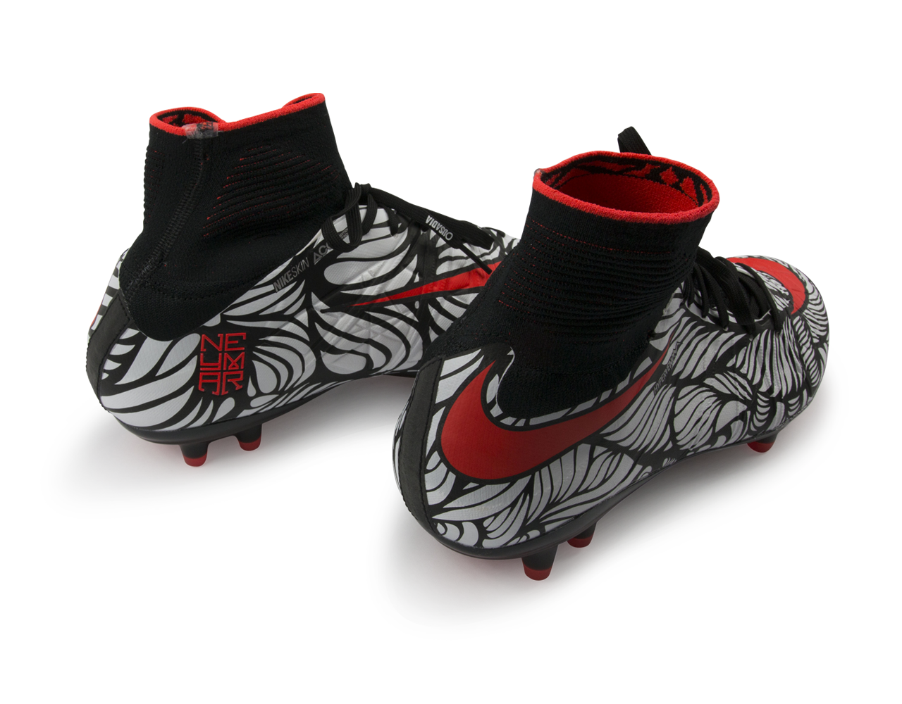 Nike Men's Hypervenom Phantom II NJR FG Black/Bright Crimson/White