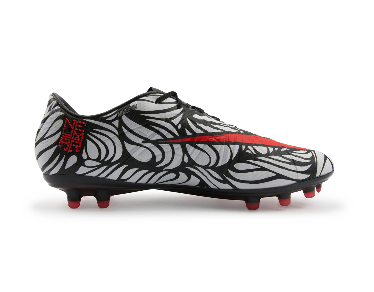 Nike Men's Hypervenom Phinish NJR FG Black/Bright Crimson/White
