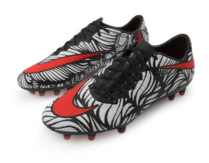 Nike Men's Hypervenom Phinish NJR FG Black/Bright Crimson/White