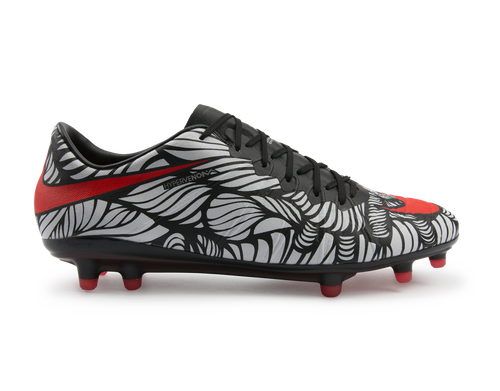 Nike Men's Hypervenom Phinish NJR FG Black/Bright Crimson/White