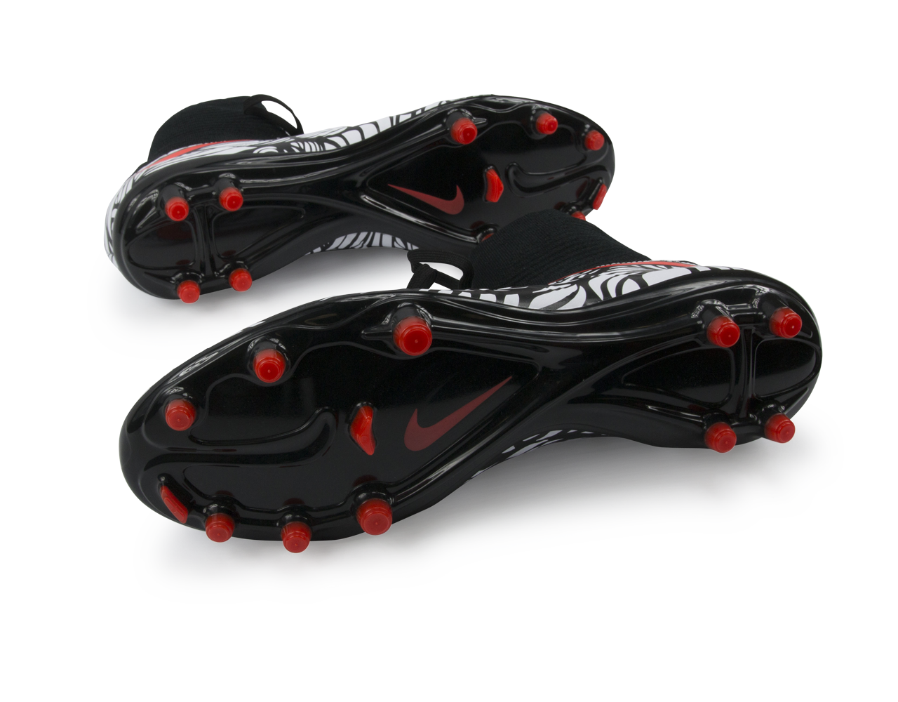 Nike Men's Hypervenom Phatal II DF NJR FG Black/Bright Crimson/White