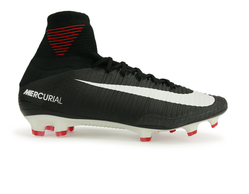 Nike Men's Mercurial Superfly V FG Black/White/Dark Grey