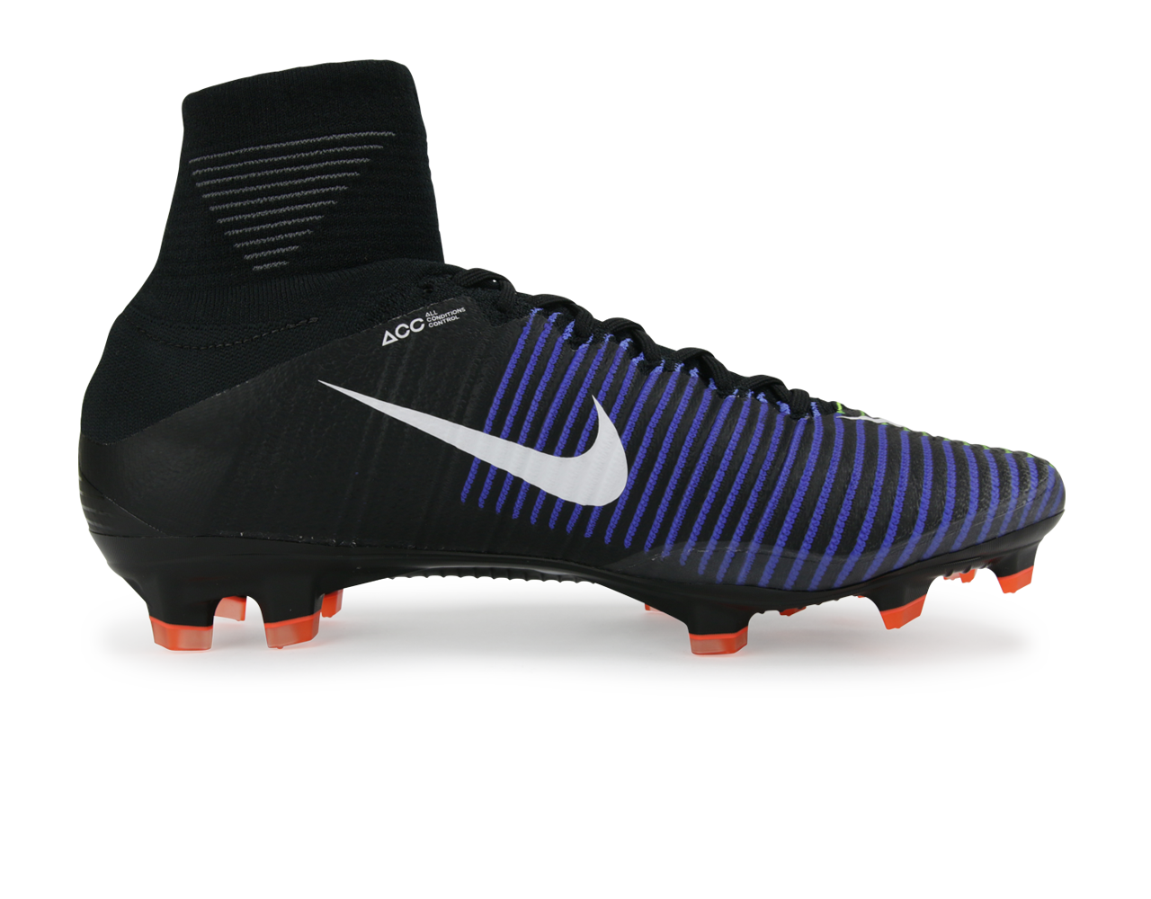 Nike Men's Mercurial Superfly V FG Black/White/Electric Green