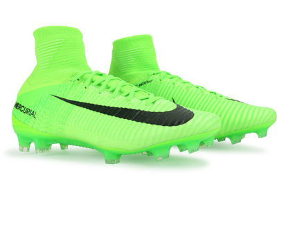 Nike Men's Mercurial Superfly V FG Electric Green/Black/Ghost Green
