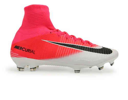 Nike Men's Mercurial Superfly V FG Racer Pink/Black/White