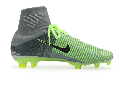 Nike Men's Mercurial Superfly V FG Pure Platinum/Black/Ghost Green