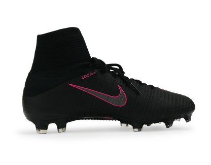 Nike Men's Mercurial Superfly V FG Black/Black/Pink