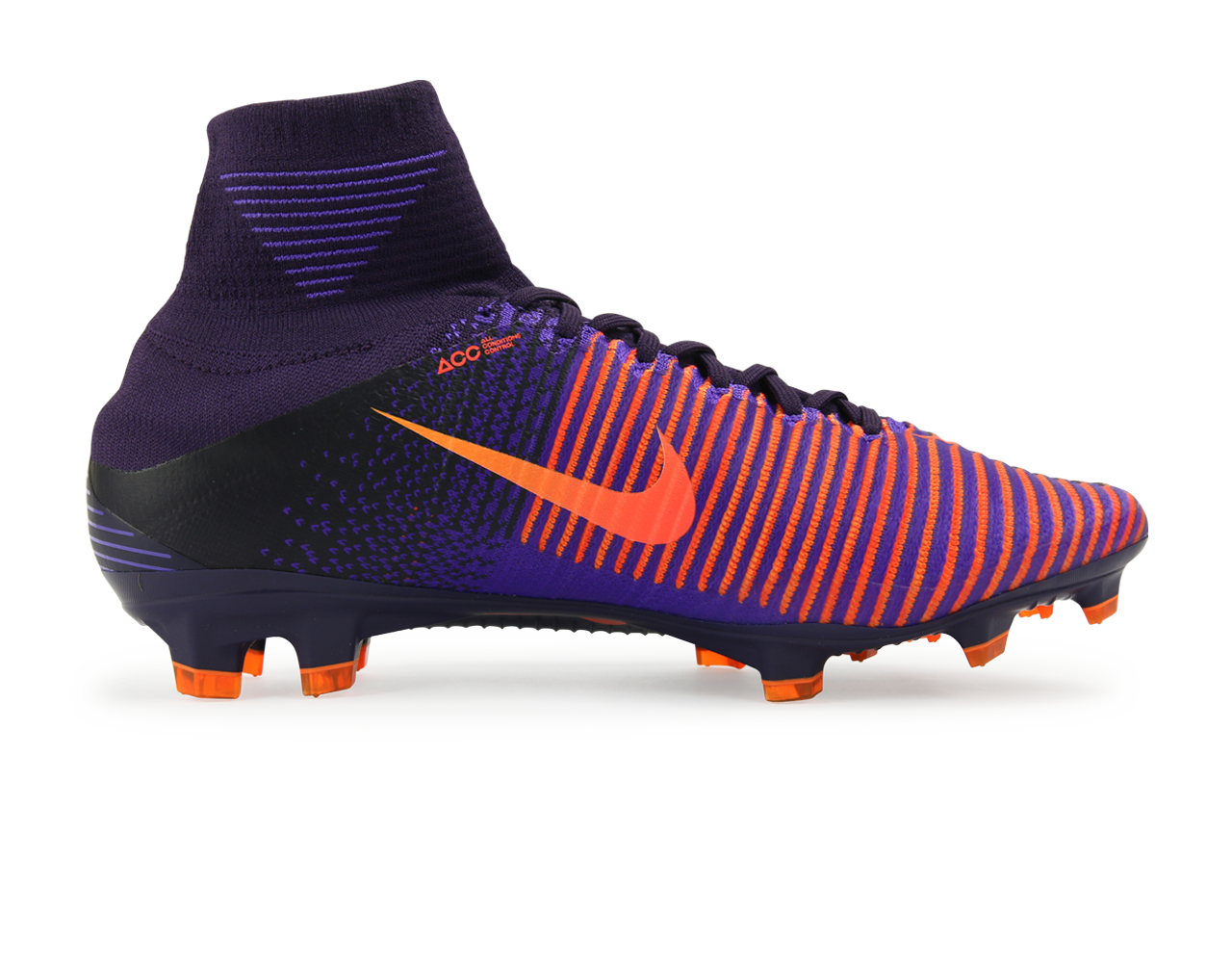 Nike Men's Mercurial Superfly V FG Purple Dynasty/Bright Citrus/Hyper Grape