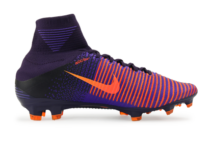 Nike Men's Mercurial Superfly V FG Purple Dynasty/Bright Citrus/Hyper Grape