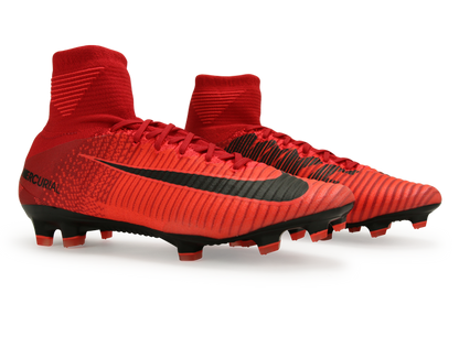 Nike Men's Mercurial Superfly V FG University Red/Black