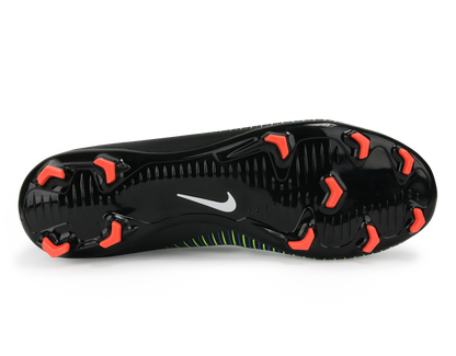 Nike Kids Mercurial Superfly V FG Black/White/Electric Green
