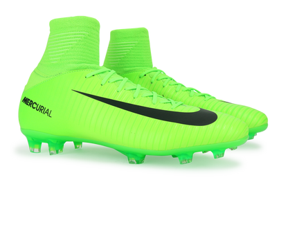 Nike Kids Mercurial Superfly V FG Electric Green/Black/Flash Lime