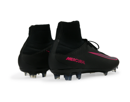 Nike Kids Mercurial Superfly V FG Black/Black/Pink Blast