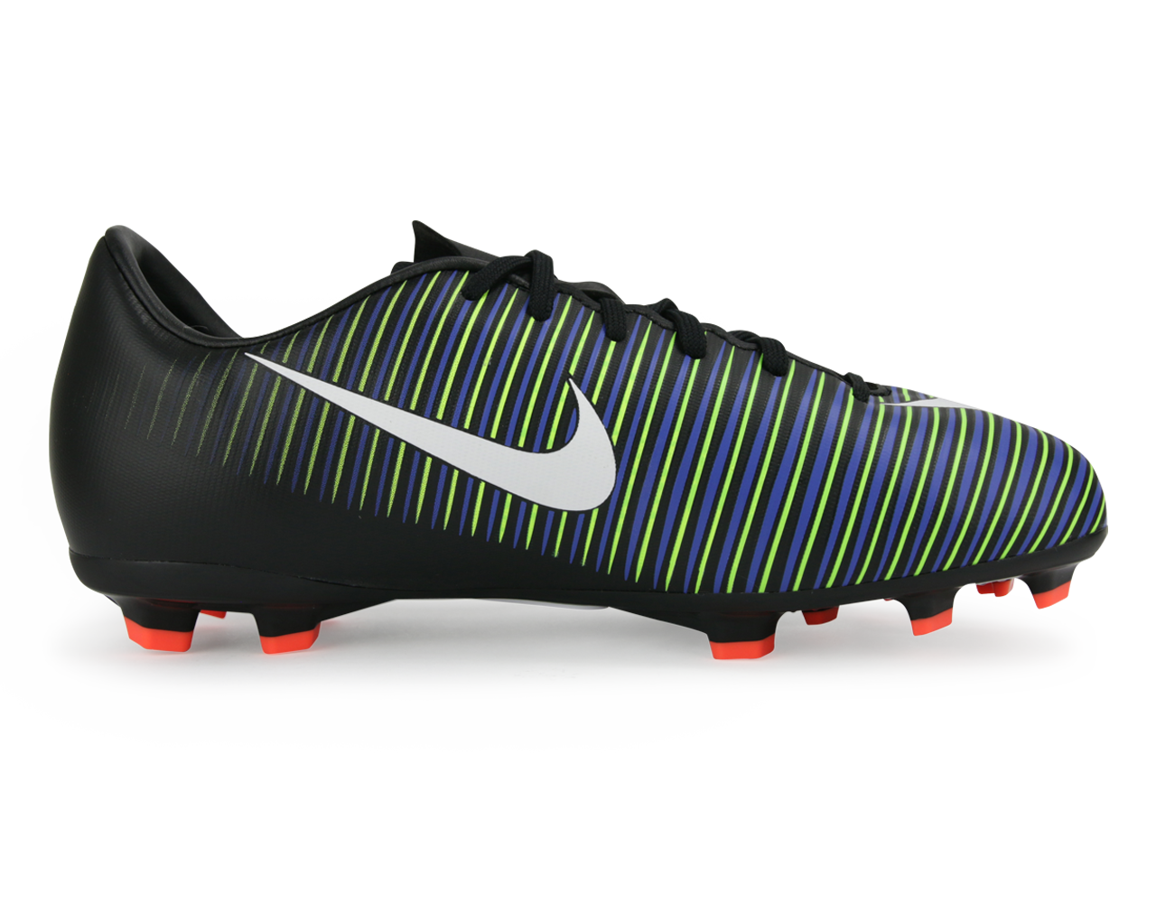 Nike Kids Mercurial Vapor VI FG Black/White/Electric Green