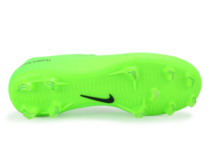 Nike Kids Mercurial Victory VI FG Electric Green/Black/Flash Lime