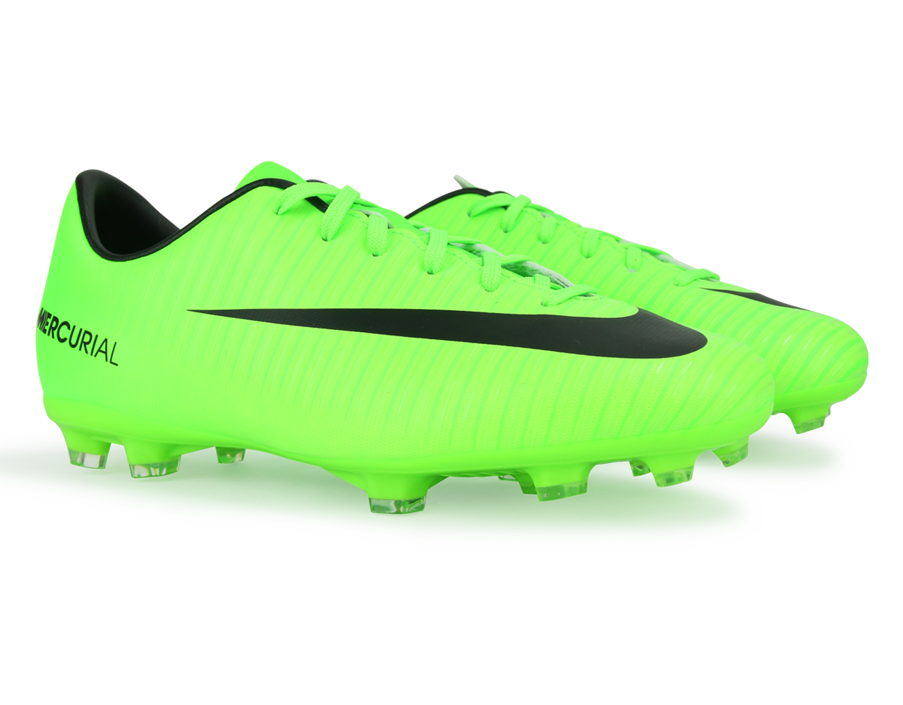 Nike Kids Mercurial Victory VI FG Electric Green/Black/Flash Lime