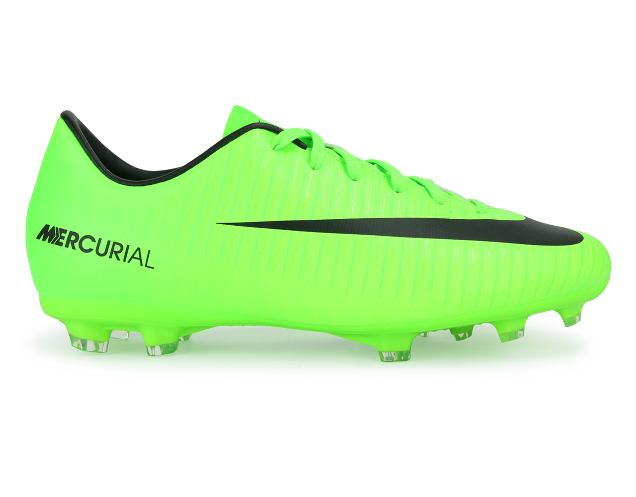 Nike Kids Mercurial Victory VI FG Electric Green/Black/Flash Lime