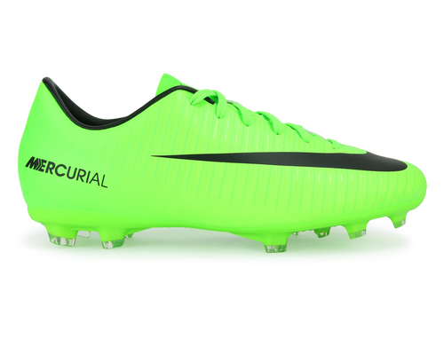 Nike Kids Mercurial Victory VI FG Electric Green/Black/Flash Lime
