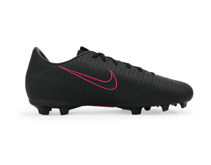 Nike Kids Mercurial Vapor XI FG Black/Black/Pink Blast