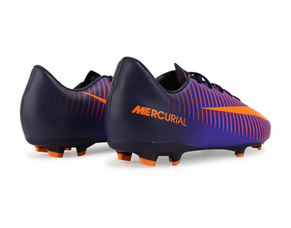 Nike Kids Mercurial Vapor XI FG  Pure Dynasty/Bright Citrus/Hyper Grape