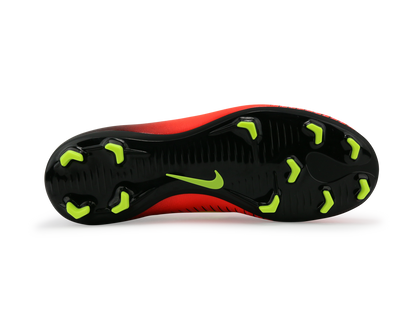 Nike Kids Mercurial Vapor XI FG Total Crimson/Volt Black/Pink Blast