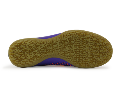 Nike Kids MercurialX Victory VI Indoor Soccer Shoes Pure Dynasty/Bright Citrus/Hyper Grape