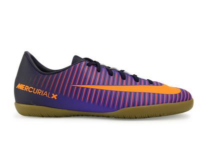 Nike Kids MercurialX Victory VI Indoor Soccer Shoes Pure Dynasty/Bright Citrus/Hyper Grape