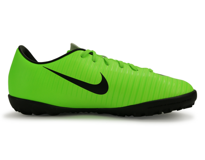 Nike Kids MercurialX Victory VI Turf Soccer Shoes Electric Green/Black/Flash Lime