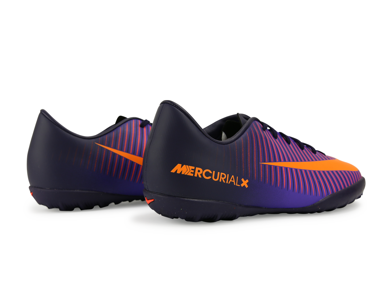 Nike Kids MercurialX Victory VI Turf Soccer Shoes Pure Dynasty/Bright Citrus/Hyper Grape