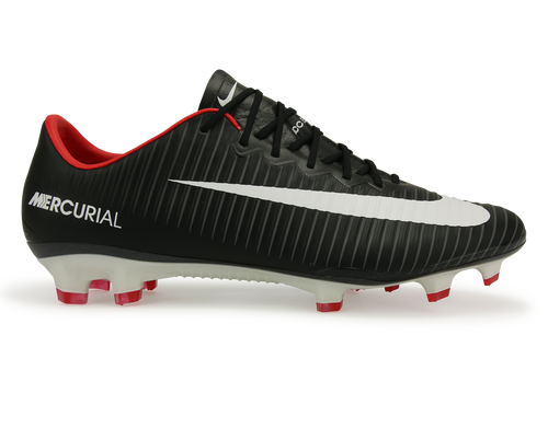 Nike Men's Mercurial Vapor XI FG Black/White/Dark Grey