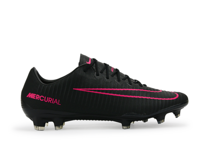 Nike Men's Mercurial Vapor XI FG Black/Black/Pinkblast