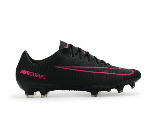 Nike Men's Mercurial Vapor XI FG Black/Black/Pinkblast