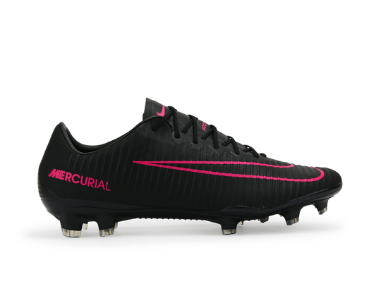 Nike Men's Mercurial Vapor XI FG Black/Black/Pinkblast