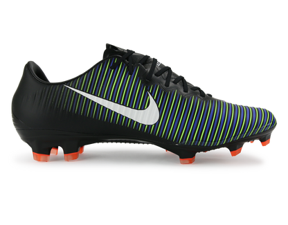 Nike Men's Mercurial Vapor XI FG Black/White/Electric Green