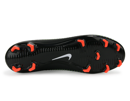 Nike Men's Mercurial Veloce III DF FG Black/White/Electric Green