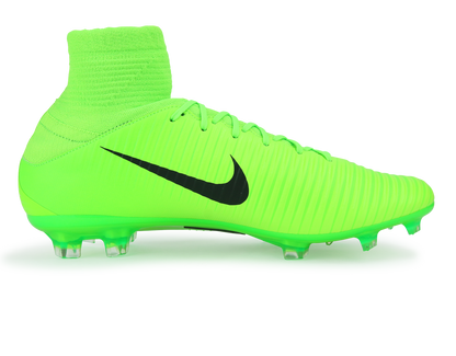 Nike Men's Mercurial Veloce III Dynamic Fit FG Electric Green/Black/Flash Lime