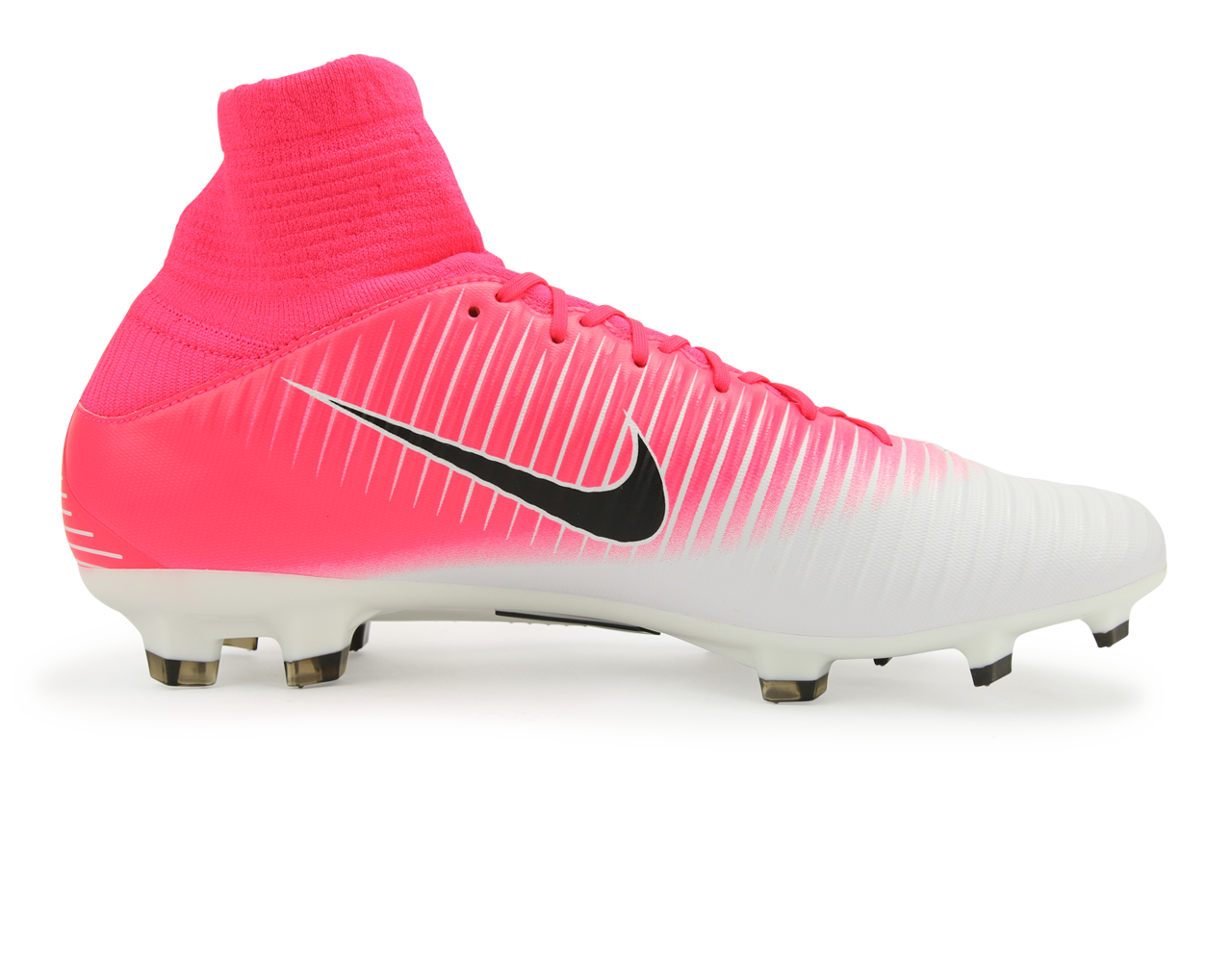 Nike Men's Mercurial Veloce III Dynamic Fit FG Racer Pink/Black/White
