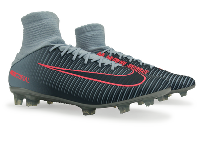 Nike Men's Mercurial Veloce III FG Light Armory Blue/Armory Navy