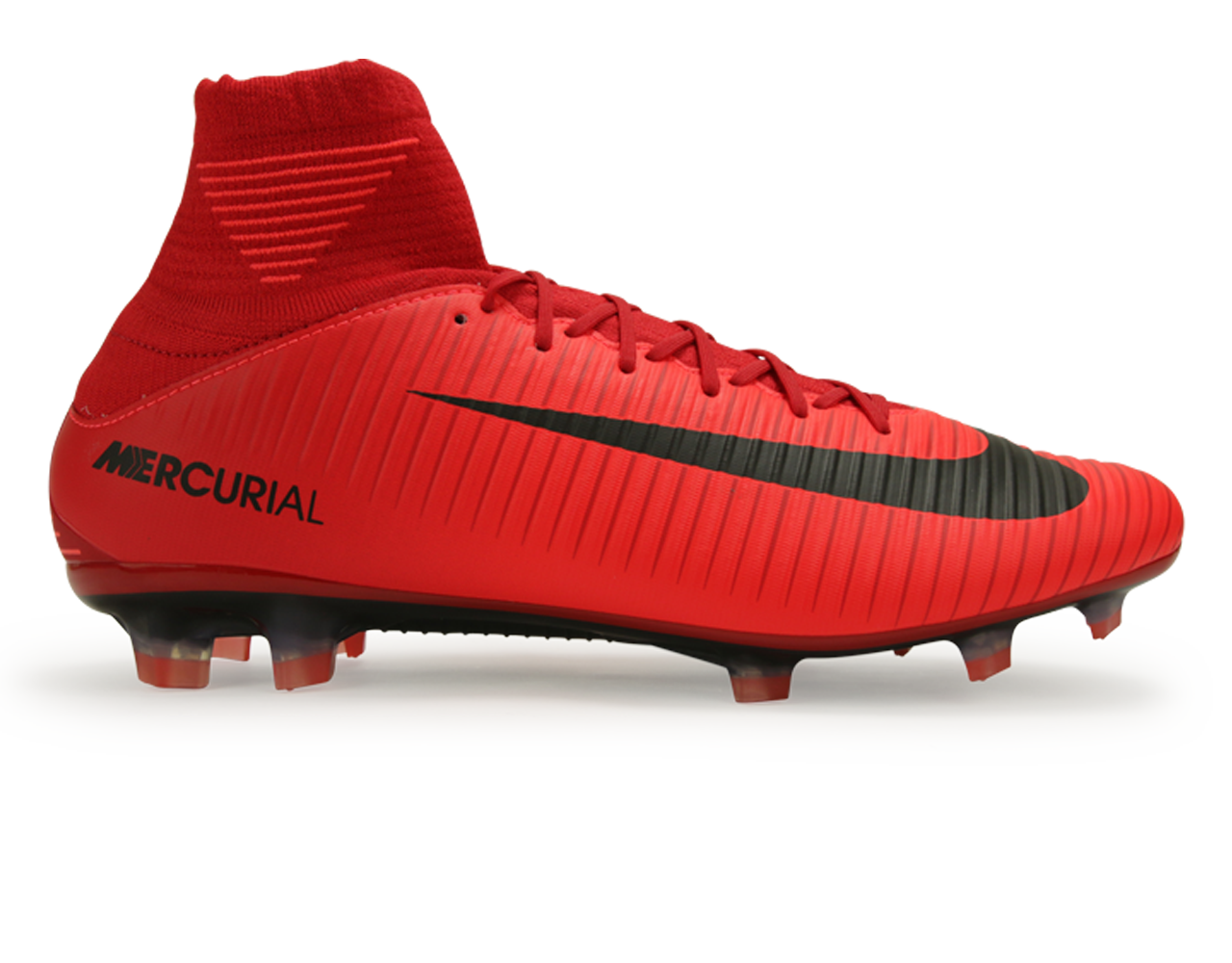 Nike Men's Mercurial Veloce III Dynamic Fit FG University Red/Black