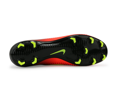 Nike Men's Mercurial Veloce III DF FG Total Crimson/Volt Black/Pink Blast