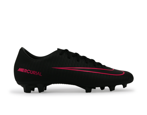 Nike Men's Mercurial Victory VI FG Black/Black/Pink Blast